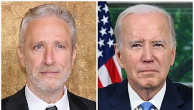 Biden Is ‘Becoming Trumpian,’ Says Jon Stewart on ‘Weekly Show’ Podcast: His Refusal to Discuss Stepping Down ‘...