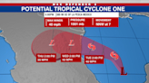 Disturbance in Gulf could become tropical storm by Wednesday, NHC says