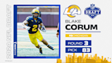 Rams select Michigan RB Blake Corum with 83rd pick