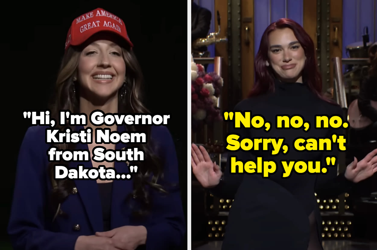 Gov. Kristi Noem's Dog Controversy Inspired Multiple "SNL" Skits Last Weekend, And The Internet Is Obsessed