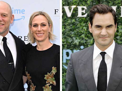 Roger Federer Suits Up for ‘Twelve Final Days’ Documentary, Zara Tindall Shines in Sequin Midi Dress With Mike Tindall and More