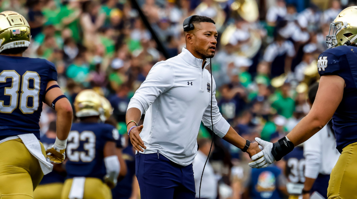 Marcus Freeman Talks Notre Dame's Place The New Look Expanded College Football Playoff