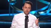 Kieran Culkin Asks Wife for More Kids and Chokes Up Thanking Mom While Accepting Emmy for Lead Drama Actor