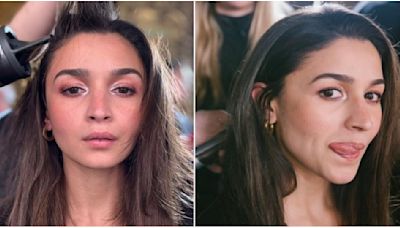 Alia Bhatt shares what all went backstage to get ready for her debut Paris Fashion Week appearance; fan says 'Queen is queening'