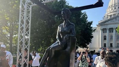 'We're making history': Statue of Vel Phillips unveiled on Capitol square in Madison