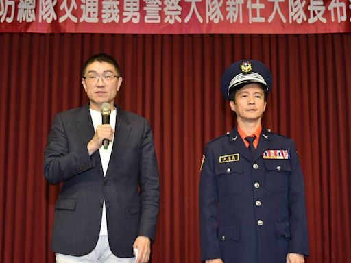 新任義交大隊長布達 基市長謝國樑期勉警民攜手共創有愛城市