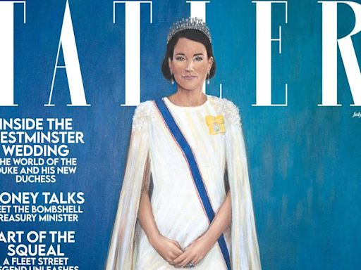 Kate Middleton ganha novo retrato oficial divulgado em capa de revista britânica