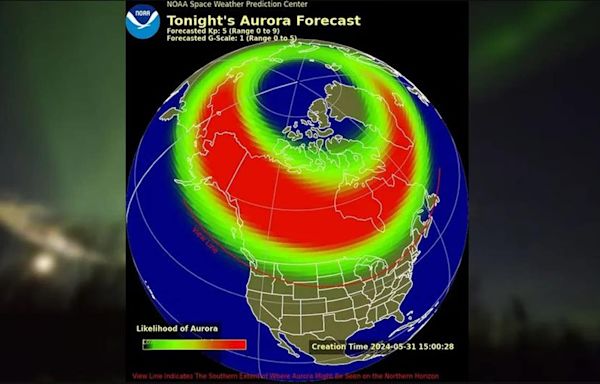 Northern lights forecast for NY, NJ, CT: Will aurora borealis be visible Friday and Saturday?