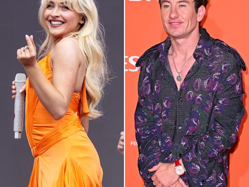 Sabrina Carpenter Dons Orange Creamsicle Dress to Perform in Front of Boyfriend Barry Keoghan