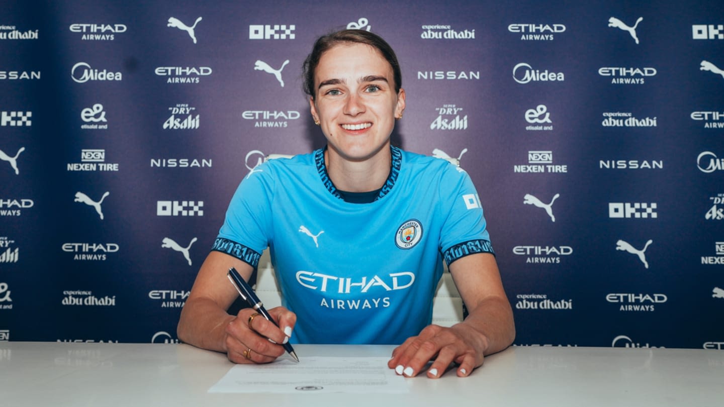 Manchester City confirm the arrival of Vivianne Miedema