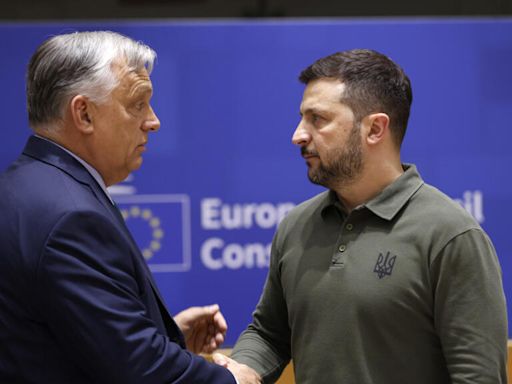 Hungary’s Orban, longtime critic of Ukraine aid, arrives in Kyiv for talks with Zelensky