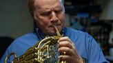 In this unfinished Steinmeier basement, symphony's top horn player perfects his sound