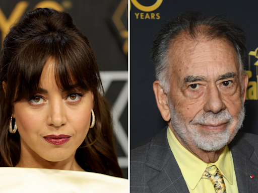 Aubrey Plaza addresses speculation surrounding Francis Ford Coppola’s Megalopolis: ‘He doesn’t need my defence’