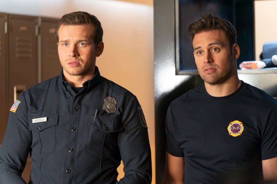 Every Time 9-1-1’s Oliver Stark and Ryan Guzman Discussed a Buddie Romance