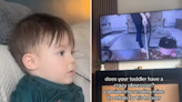 Toddler's interest in mom using vacuum cleaner takes wild turn: "obsessed"