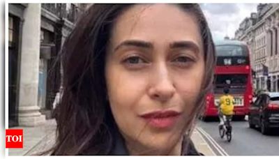 Karisma Kapoor showcases her wild and free side | Hindi Movie News - Times of India