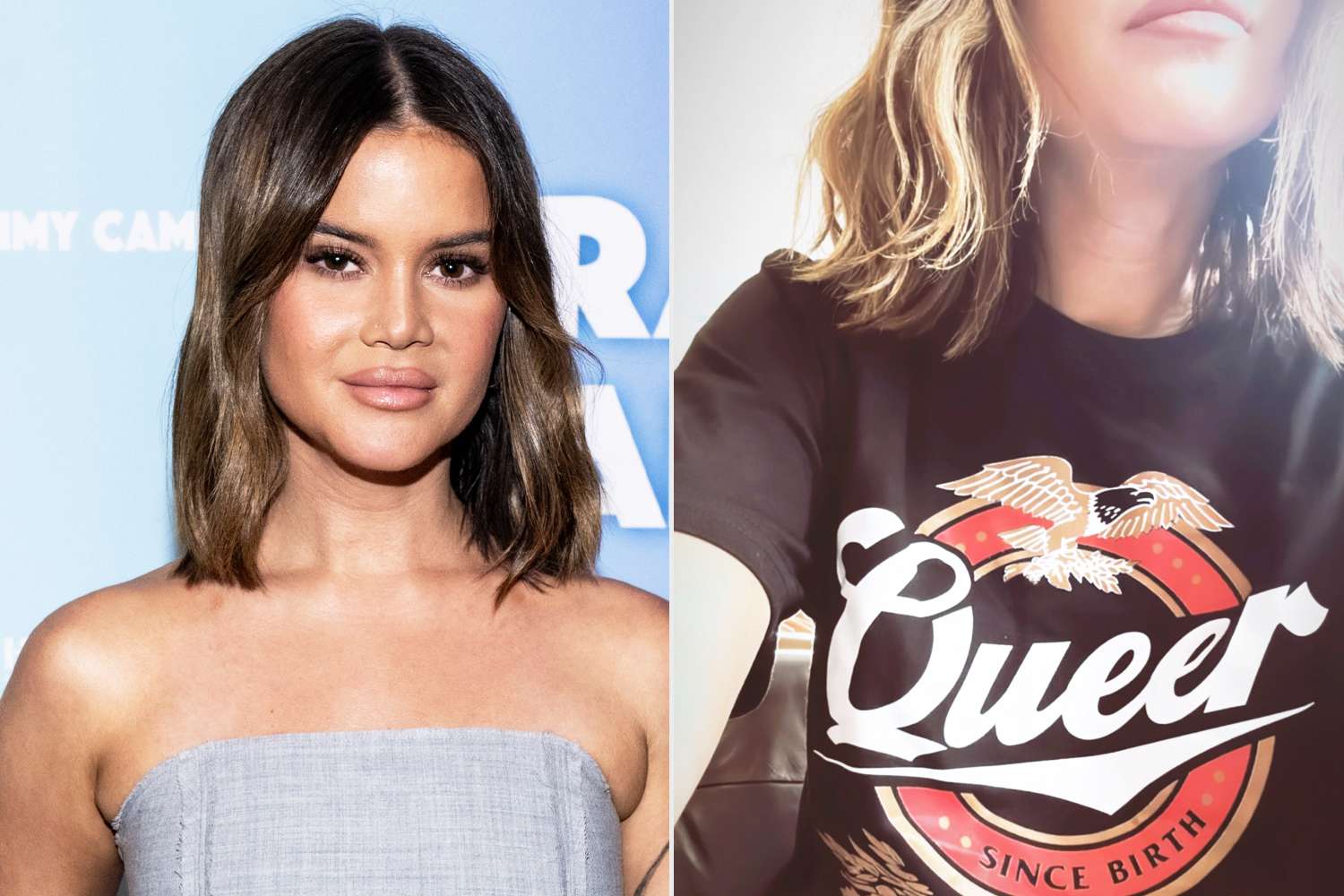 Maren Morris Wears 'Queer Since Birth' T-Shirt in Instagram Selfie After Coming Out as Bisexual
