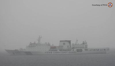 Beijing's 'monster ship,' the world's largest coastguard vessel, dropped anchor in the South China Sea