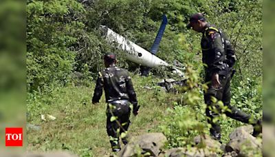 Tragic Helicopter Crash Near Pune Claims Three Lives | Pune News - Times of India