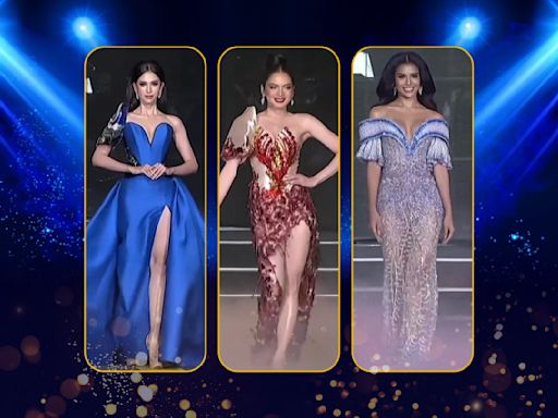 IN PHOTOS: Miss World Philippines 2024 candidates radiate in evening gown segment