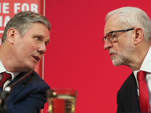 Corbyn accuses Starmer of ‘not being honest about the past’ after criticism of 2019 campaign