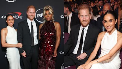 Meghan Markle Goes Backless in White Cowl Halter Dress at ESPY Awards 2024, Prince Harry Receives Pat Tillman Award