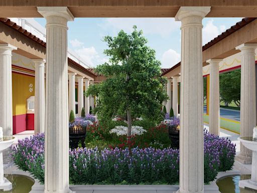Their Roman Empire: The Newt brings recreated 1st century AD garden to Chelsea Flower Show 2024