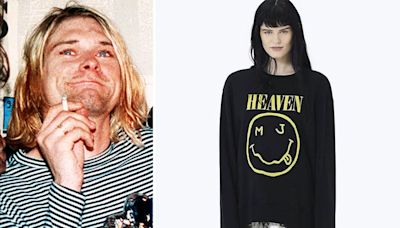 Nirvana and luxury fashion house Marc Jacobs settle lawsuit over smiley-face logo