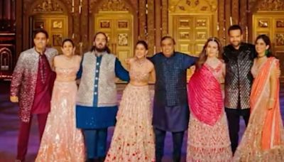 Nita-Mukesh Ambani Perform On Deewangi Deewangi With Kids At Anant Ambani-Radhika's Sangeet: Watch