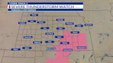 Storm reports: Severe thunderstorm watch issued for many eastern Kansas counties