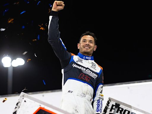 Kyle Larson Will Defend His Knoxville Nationals Title From Pole