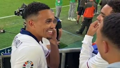 What Trent Alexander-Arnold said after England win amid penalty revelation about teammate