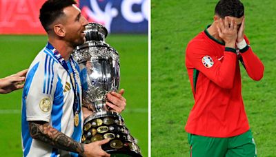 Lionel Messi quedó como el máximo ganador de títulos: ¿a cuántos quedó Cristiano de alcanzarlo?