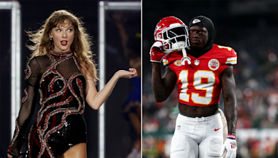 Taylor Swift dissed Travis Kelce's Chiefs teammate in new album, fans claim