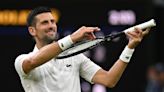 When is Novak Djokovic playing Wimbledon semi-final against Lorenzo Musetti?