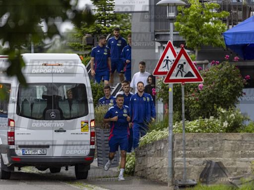 Las imágenes de la comida de hermandad de la Selección Española