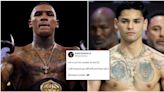 Ryan Garcia issues chilling warning to Conor Benn as pair exchange words on social media