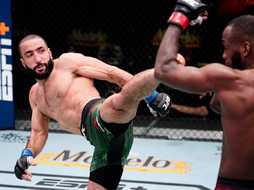 Belal Muhammad on fighting Leon Edwards overnight at UFC 304: ‘I’ll be awake to frigging punch him in his mouth’