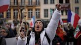 Londres, Roma e Lyon defendem direitos das mulheres no Irão