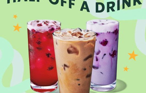 Starbucks offering half off drinks Thursday: How to get the deal