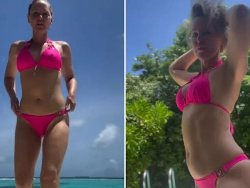 Hollyoaks' Steph Waring strips off to bikini on £900 a NIGHT Maldives holiday