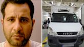 Van driver jailed for smuggling migrants found screaming for help in hidden compartment