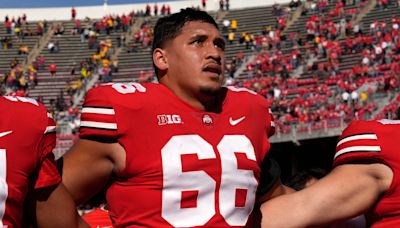 Ohio State Buckeyes OL Enokk Vimahi Enters NCAA Transfer Portal