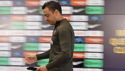 Xavi: "No es lo mismo la presión de jugar en el Barcelona que en el Girona"