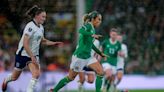 Late Russell goal brightens Irish outlook in loss to England