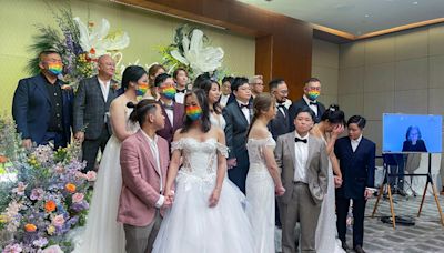 A US officiant marries 10 same-sex couples in Hong Kong via video chat