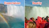 Disappointing photos show what it's really like to visit Niagara Falls in Canada