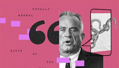 The Story About a Worm Eating RFK Jr.’s Brain Is Not As Funny As It Sounds