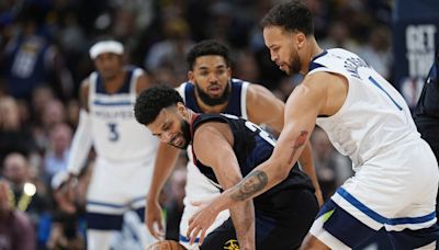 Jamal Murray fined $100,000 for tossing objects onto court during Nuggets' loss to Timberwolves