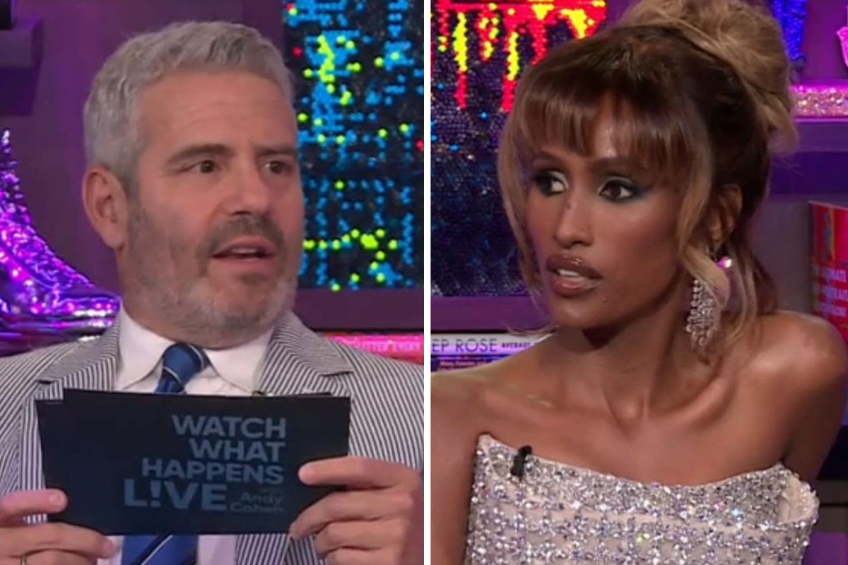 Andy Cohen scolds Chanel Ayan for cursing on live television: "Watch your mouth"